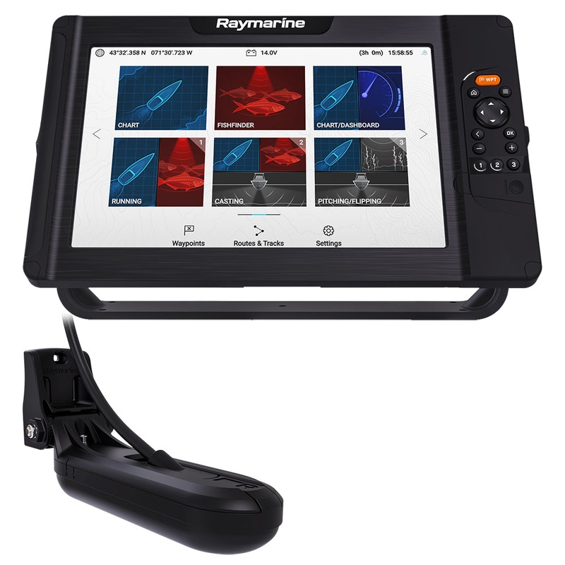 Raymarine Element 12 HV Combo with HV-100 Transducer and Nav+ US and Canada Chart – E70536-05-NAG